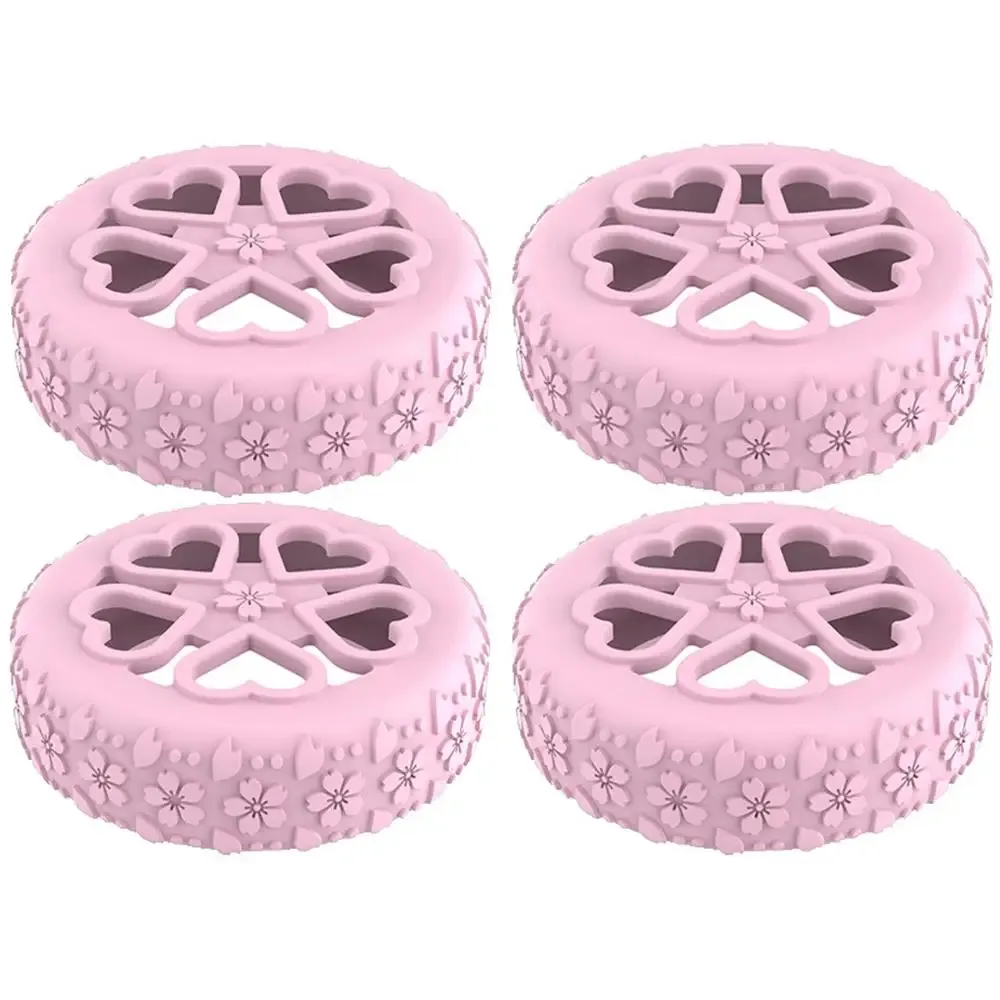protecteur de roues de bagages en silicone, 4 pièces/ensemble, manchons de couverture silencieux et résistants aux chocs pour valises à roulement lisse, couverture de roue de transport