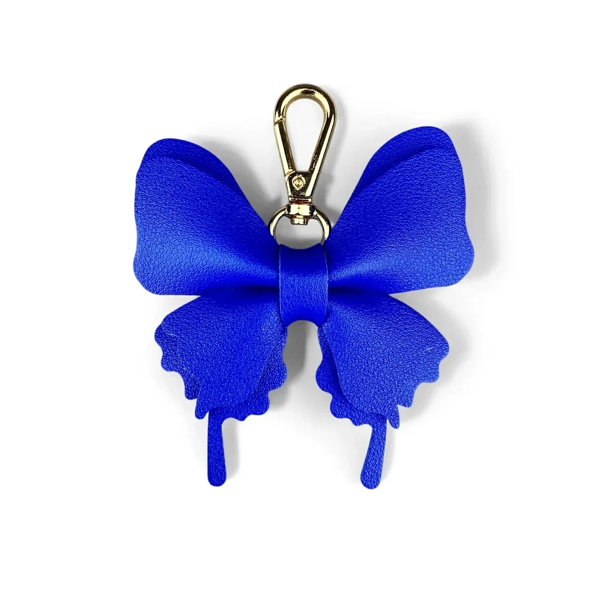 élégant porte-clés papillon en cuir pu double couche – pendentif bohème stylé pour sacs fourre-tout, sacs à bandoulière et sacs à dos pour femmes