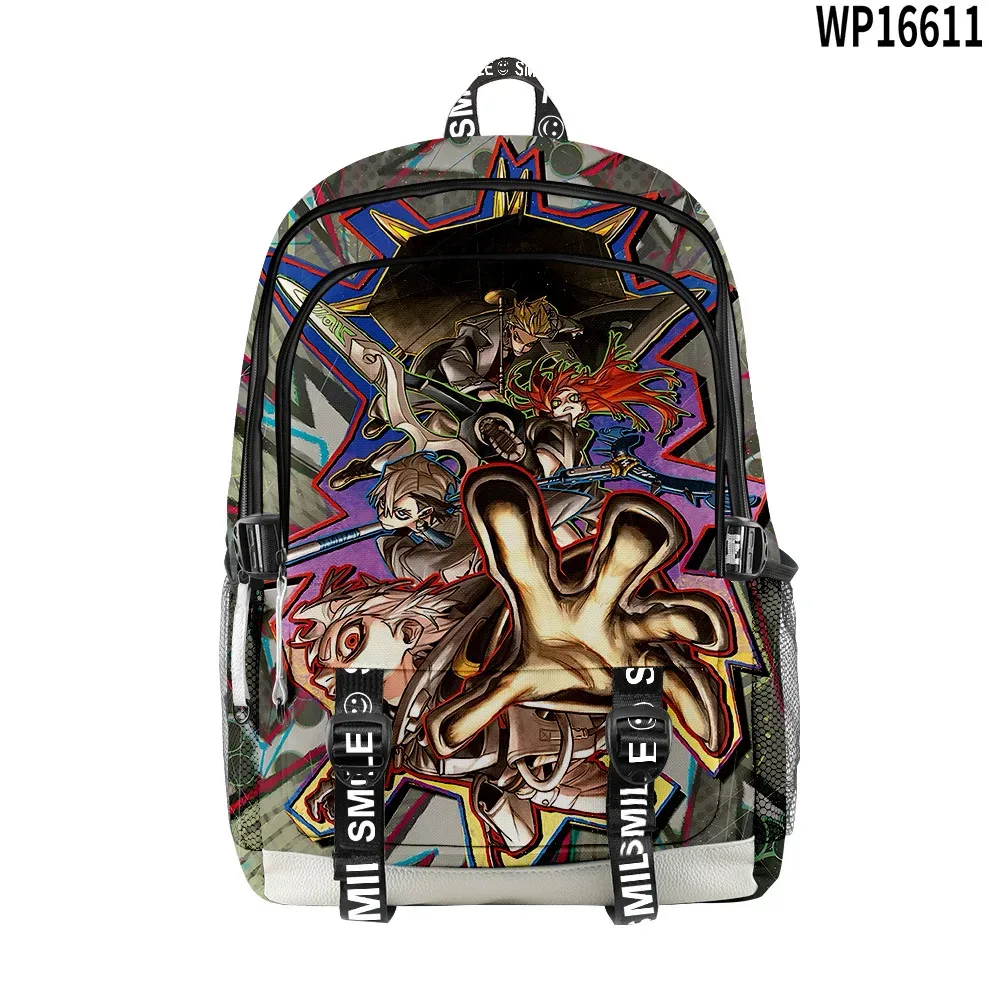 sacs d'école de nouveauté pour jeunes populaires unisexe gachiakuta sacs de voyage impression 3d oxford sacs à dos multifonctions imperméables pour ordinateur portable
