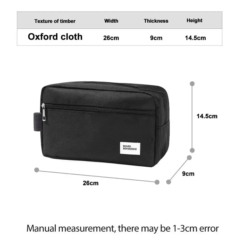 trousse de maquillage de capacité pour hommes et femmes – trousse à cosmétiques trousse de toilette de voyage d'affaires en plein air