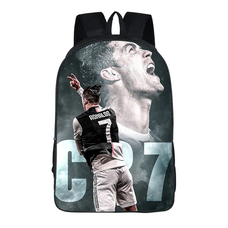 sac à dos de football cr7, sac d'école, sac de voyage, cadeaux pour enfants et étudiants