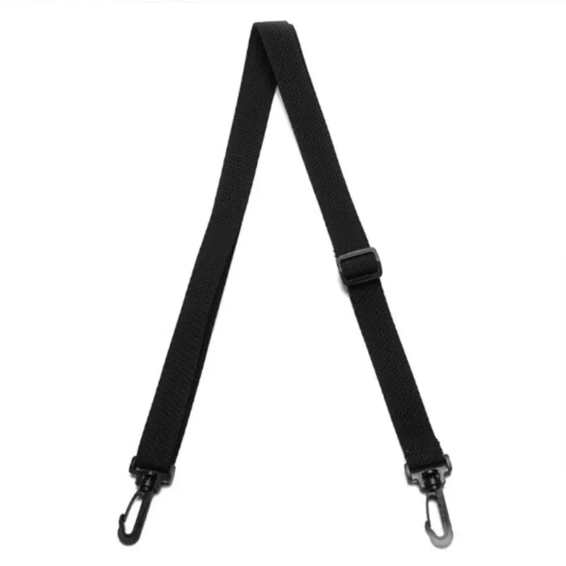 accessoires de sac à bretelles longues noires, ceintures réglables, sac à dos d'épaule de remplacement, bande détachable, utilisation chronologique fréquente, sécurité