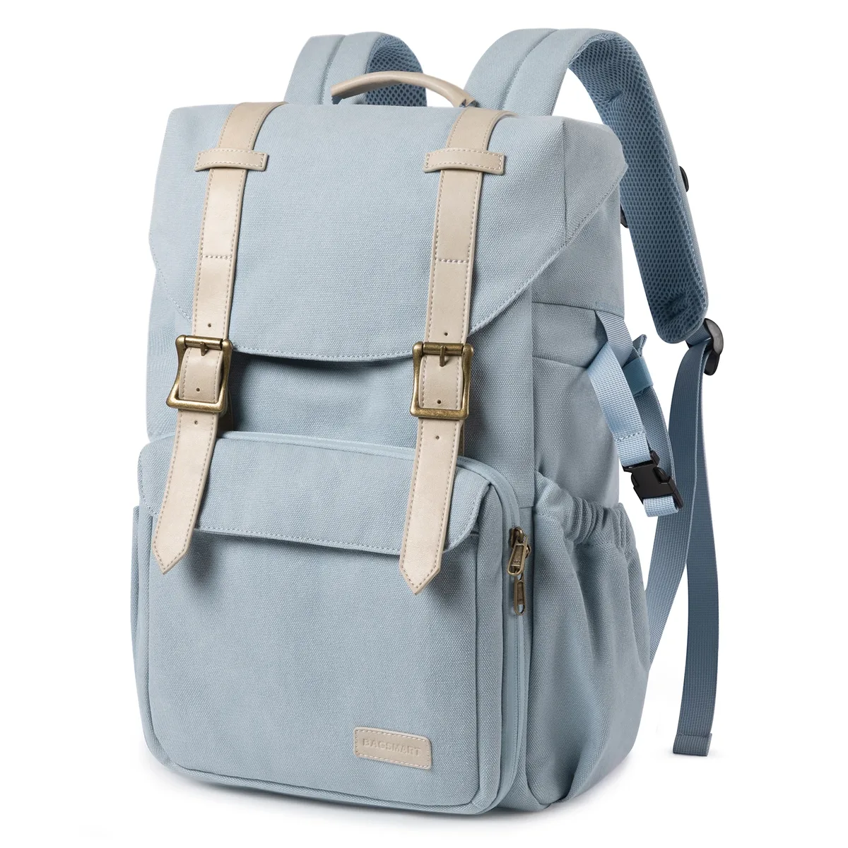 bagsmart-sac à dos étanche pour appareil photo reflex numérique, convient à un ordinateur portable jusqu'à 15 "avec support de trépied, adapté aux photographes