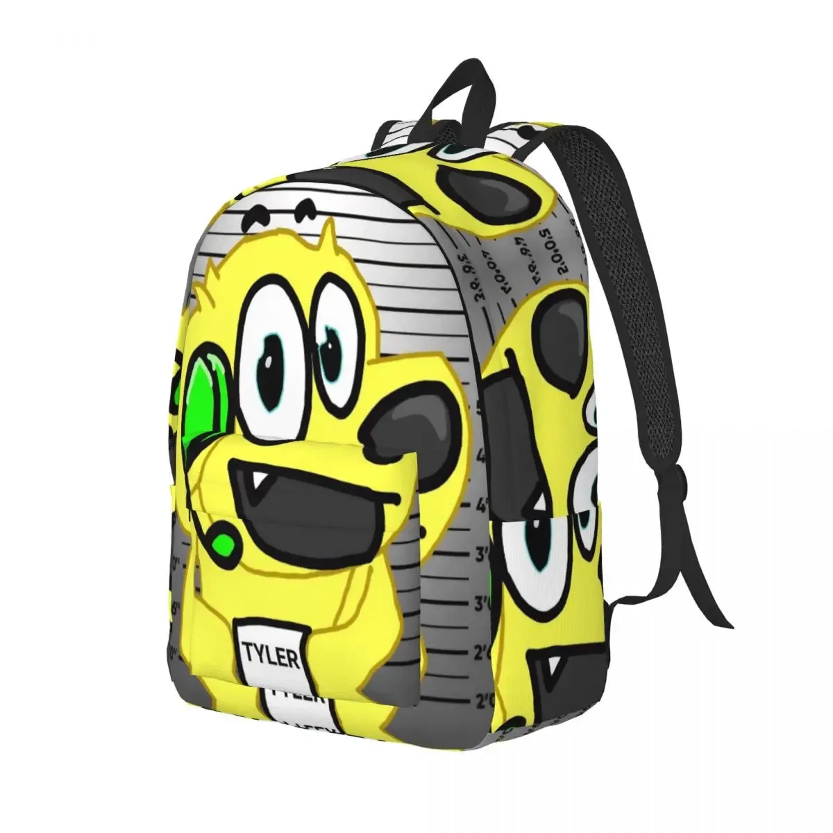 hamburger superdog tyler snowi foxs sac à dos primaire lycée étudiant dessin animé bookbag hommes femmes sac à dos randonnée