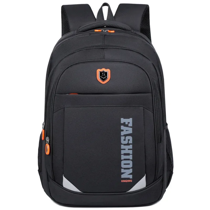 nouveau sac à dos décontracté de grande capacité pour hommes simple multifonctionnel voyage d'affaires pochette d'ordinateur pour l'université