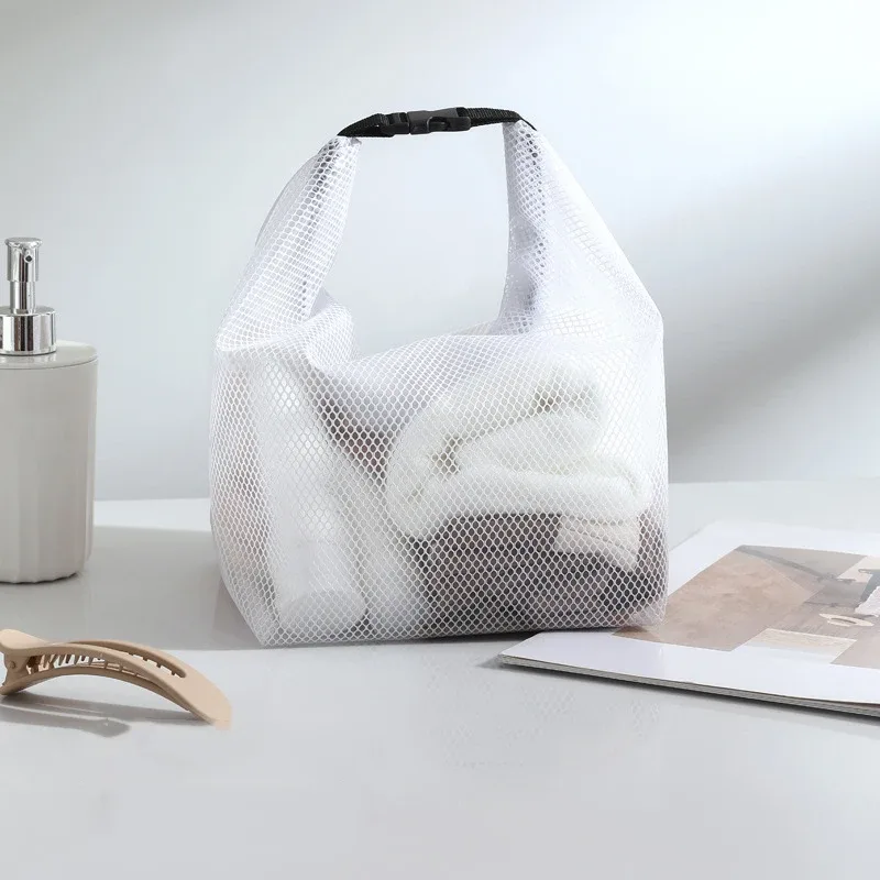 trousse de maquillage portable étanche, grande capacité, organisateur de voyage pour femmes, idéale pour les articles de toilette en extérieur et les vacances