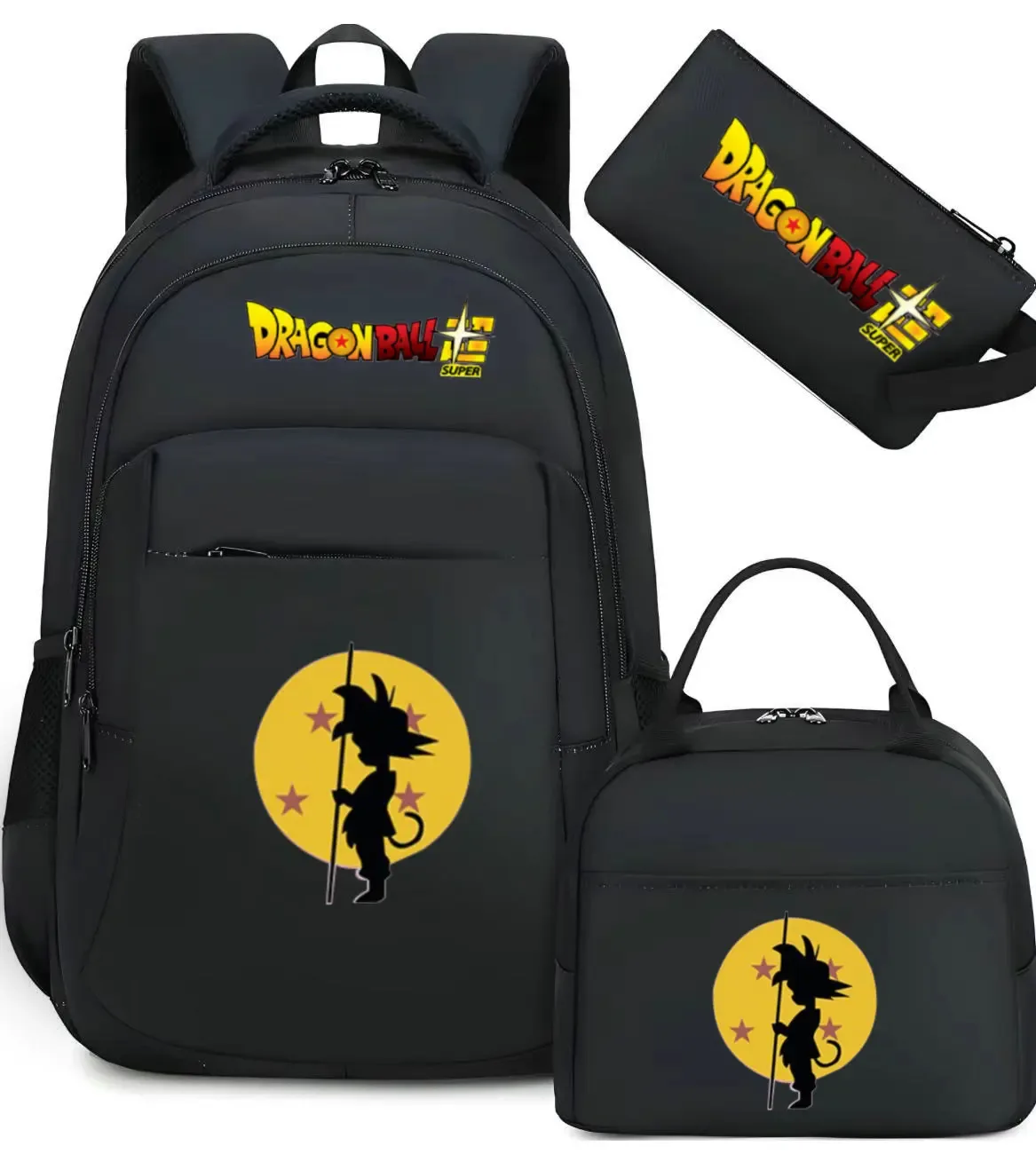 sac à dos dragon ball, sac d'école camouflage, grande capacité, pour lycéens, garçons et filles, mochila de voyage