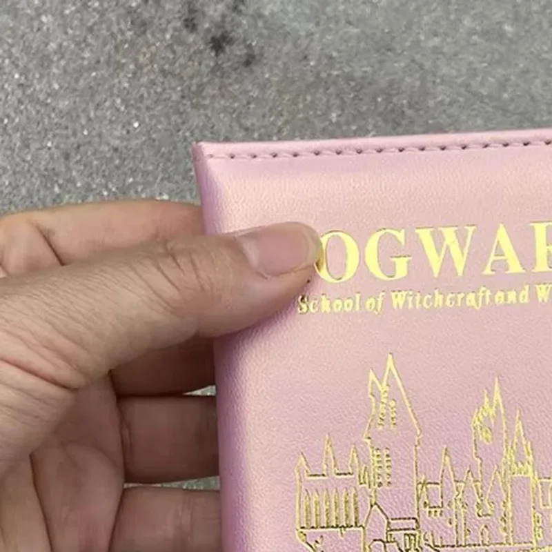 couverture de passeport pour femmes, portefeuille de voyage rose, couvertures en cuir pu pour passeports, organisateur de voyage, portefeuille, protecteur de passeport pasjeshouder
