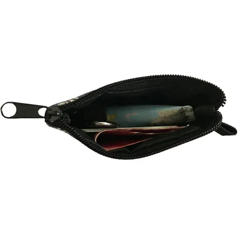 petit sac à cosmétiques imprimé floral pour filles et femmes, sac de rangement pour serviettes hygiéniques, sac de rangement pour pièces de monnaie, carte, argent, écouteurs, porte-rouge à lèvres, pochette
