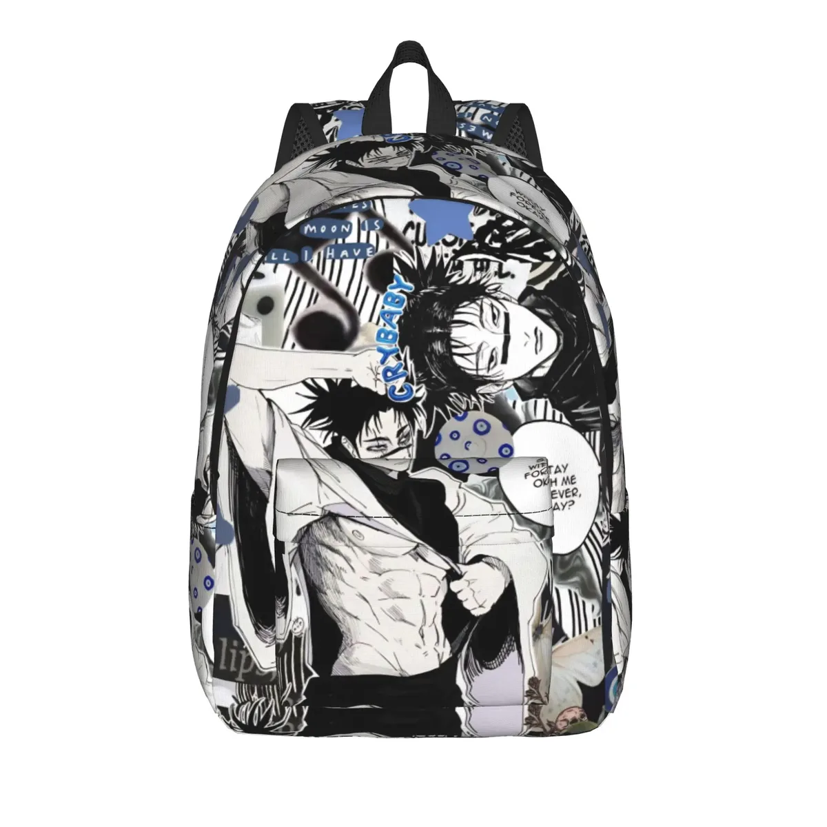 sac à dos choso pour hommes et femmes, sac à dos cool pour le lycée et le travail, sac à dos en toile pour ordinateur portable, cadeau jjk anime