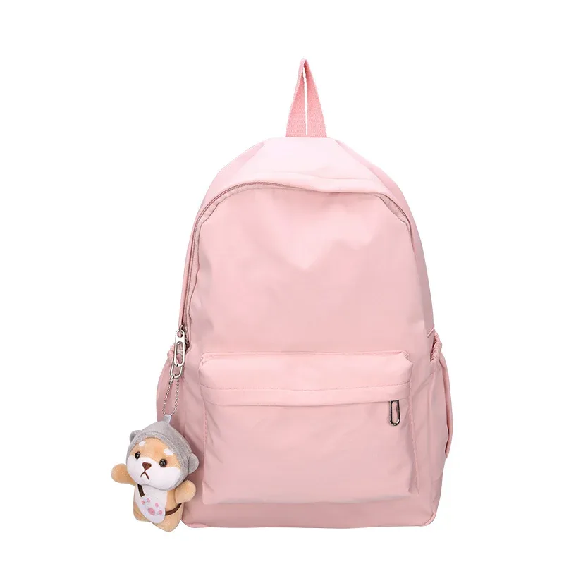 sac à dos en toile pour femmes, sac à bandoulière antivol, nouveau sac d'école pour adolescentes, sac à dos d'école pour filles