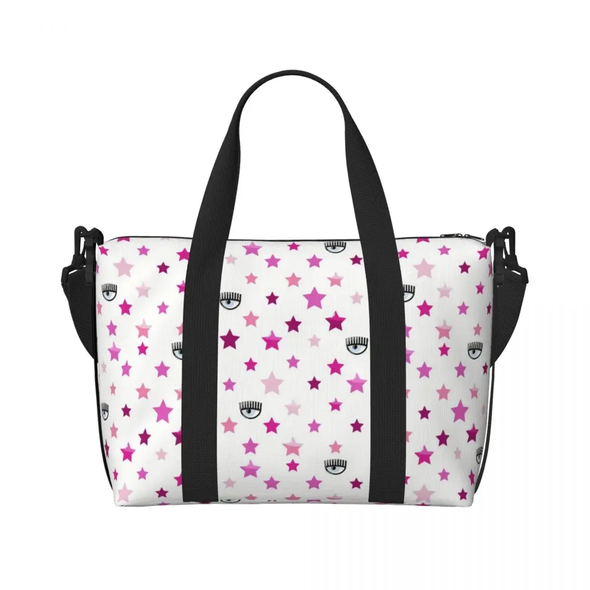 mode personnalisée yeux chauds f-erragnis c-chiaras sac fourre-tout de plage femmes grand compartiment plage salle de sport sacs de voyage
