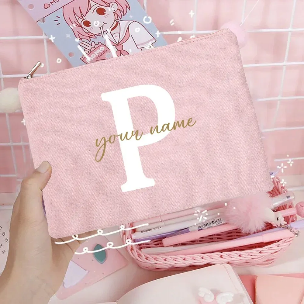 sacs cosmétiques personnalisés avec nom pour demoiselles d'honneur, trousse de maquillage pour filles, trousse de toilette de voyage, cadeaux de mariage et d'anniversaire pour elle