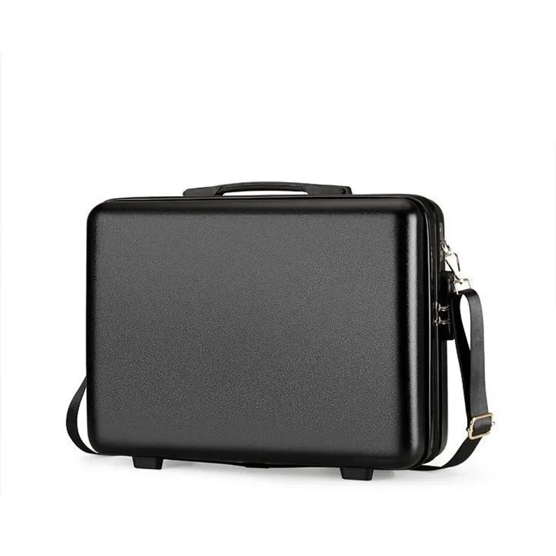 mallette pour ordinateur portable hard shell 16" - portefeuille d'affaires tsa lock avec conception antichoc et organisateur multi-compartiments