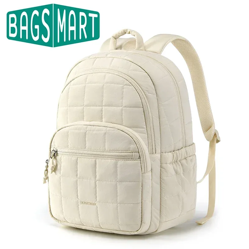 BAGSMART sac à dos femme grande capacité sac à dos de voyage Simple femme sacs école collège sac à dos pour ordinateur portable pour les filles
