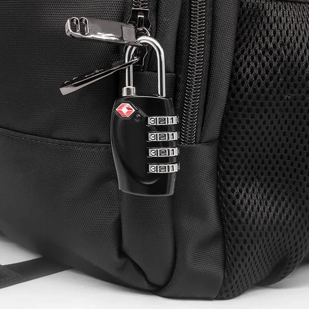 cadenas à code antivol avec câble en acier, serrures tsa portables, serrure intelligente, valise à bagages de voyage, peintures, mot de passe