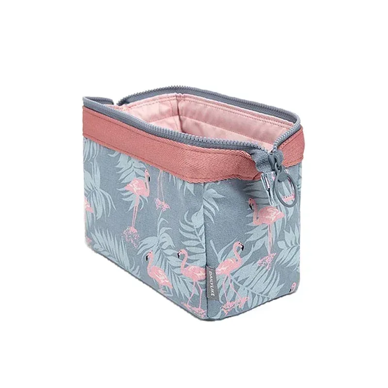 nouvelle mode sac cosmétique femmes étanche flamant sacs de maquillage organisateur de voyage kits de toilette sacs de maquillage portables esthéticienne