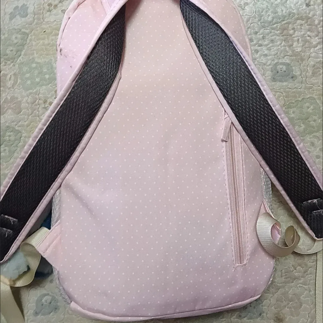 sac à dos polyvalent décontracté pour femme grande capacité, motif pois et étoiles, style harajuku mignon et tendance, ulzzang y2k, sac ita