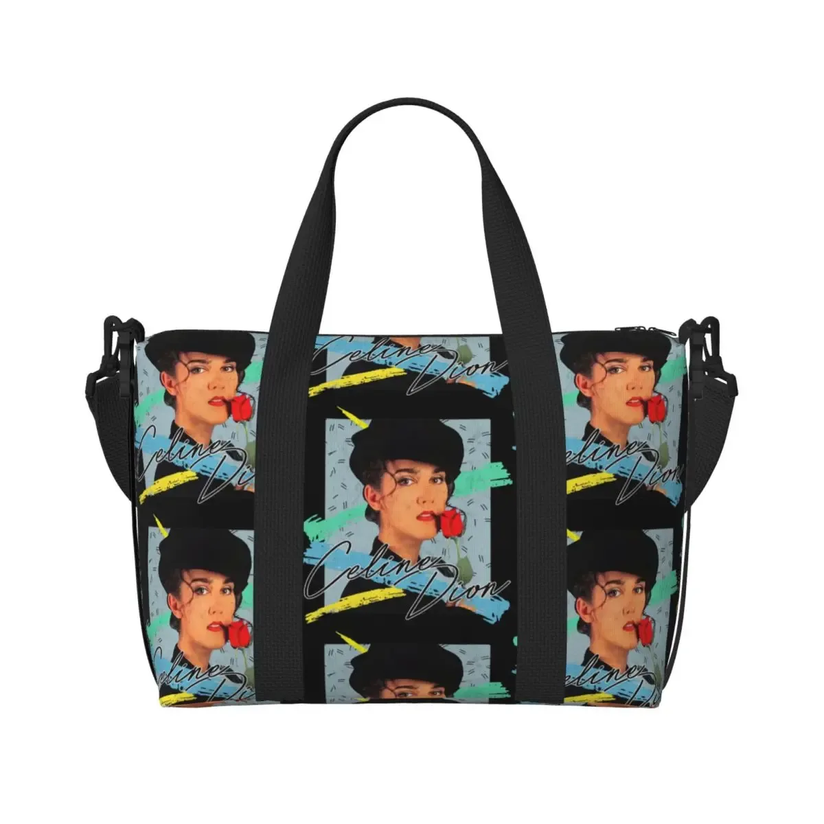 rambutterurai c-celine-s d-dion-s tour dates sac de voyage de plage sacs fourre-tout pour salle de sport yoga femmes shopping sac à bandoulière