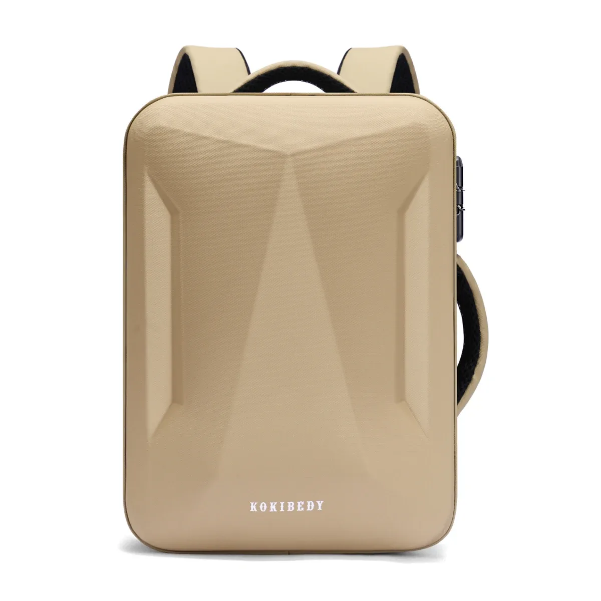 sac à dos professionnel rigide et léger avec serrure à combinaison pour homme, sac d'école grande capacité pour les voyages d'affaires, les trajets quotidiens, sac à dos de voyage pour ordinateur portable pour femme