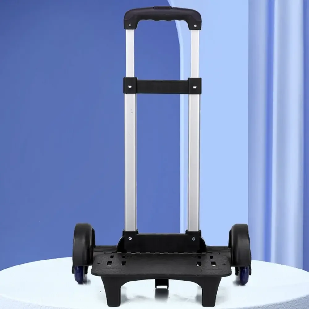 chariot de transport portable à 2 roues pour bagages, sacs à dos d'étudiant et sacs pour animaux de compagnie