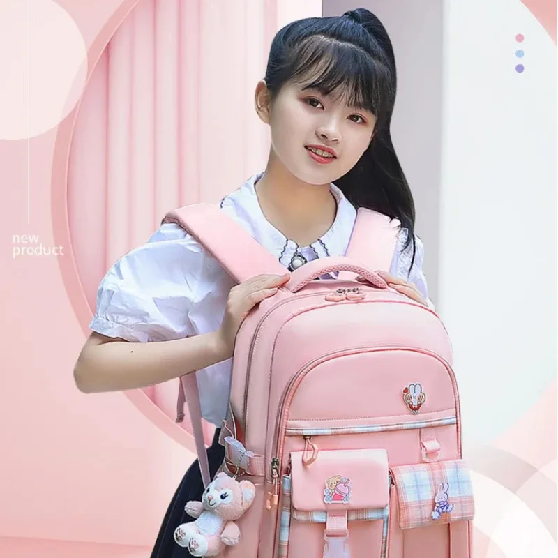 sac à dos de protection de la colonne vertébrale de grande capacité, sac à dos pour enfants avec plusieurs poches et accessoires suspendus, sac de loisirs en plein air