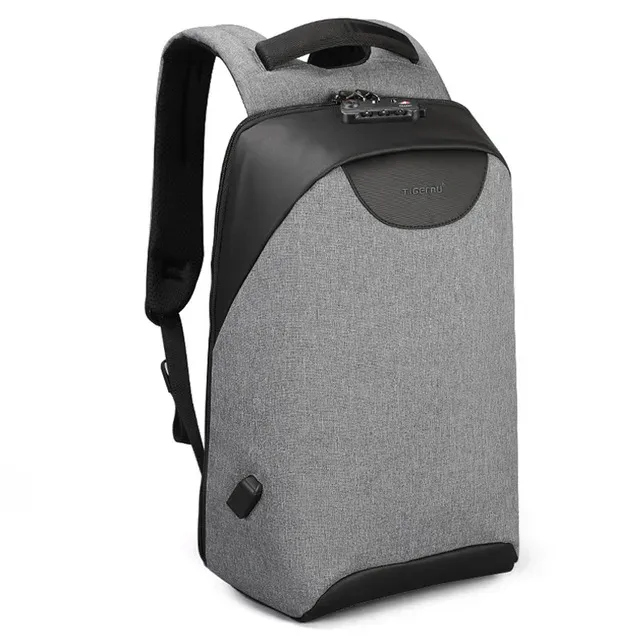 tigernu – sac à dos antivol sans clé avec serrure tsa, sac à dos tendance pour femmes, 15.6 pouces, chargeur usb, sac à dos pour ordinateur portable, sac à dos d'école et d'université