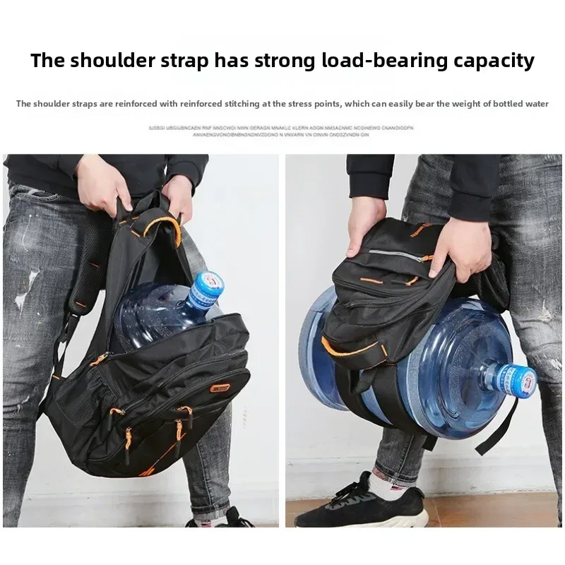 sac à dos pour ordinateur portable oxford durable pour homme, imperméable, pour le travail, les voyages, le lycée