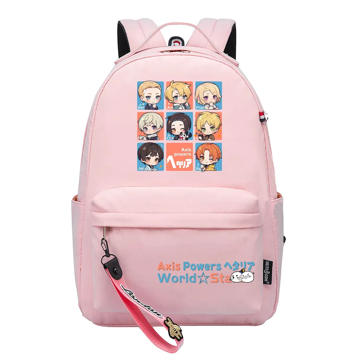 hetalia axis powers dessin animé sac à dos filles sacs d'école anime bookbags kawaii garçons voyage sac à dos mignon sac à dos sac à dos décontracté