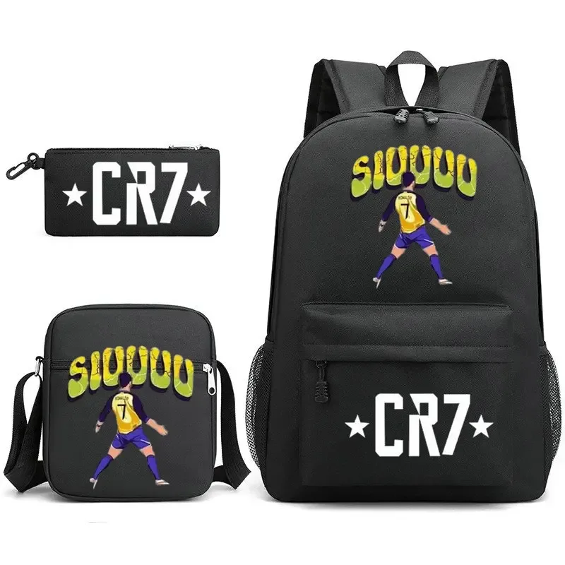 sac à dos de sport cr7 pour femmes et hommes, sacs à dos de voyage de qualité, sacs à livres, mochilas, sac à dos d'école pour étudiants
