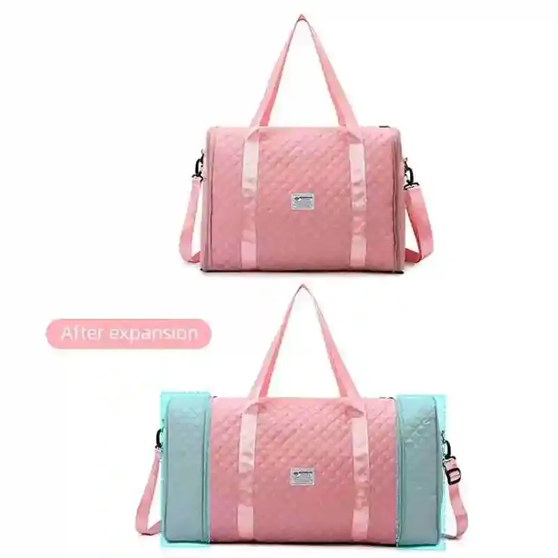 sac de voyage extensible de grande capacité, sac de rangement pliable portable, sac à main, sac de rangement pour vêtements de voyage, sac à bandoulière