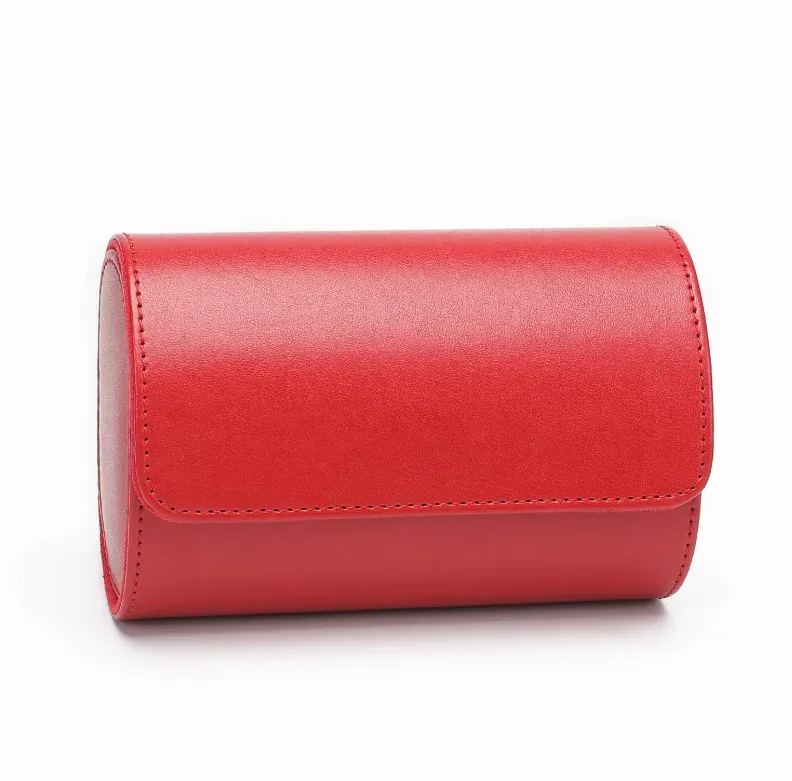 étui à montre personnalisé avec logo, en cuir pu de luxe, gravure de nom, organiseur pour hommes à 1, 2 ou 3 emplacements, boîte à montre de voyage, cadeau pour femmes, boîte de présentation de montre
