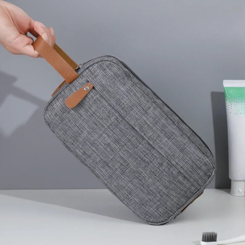 nouveau sac de rangement de voyage cationique sac de toilette divisé sac de maquillage portable sac de rangement portatif de grande capacité xs011