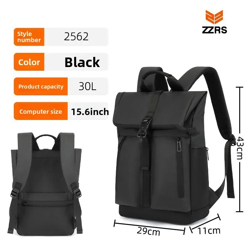 sac à dos pour ordinateur portable ultra-léger pour hommes, logo personnalisé, sac de voyage classique décontracté d'affaires de grande capacité