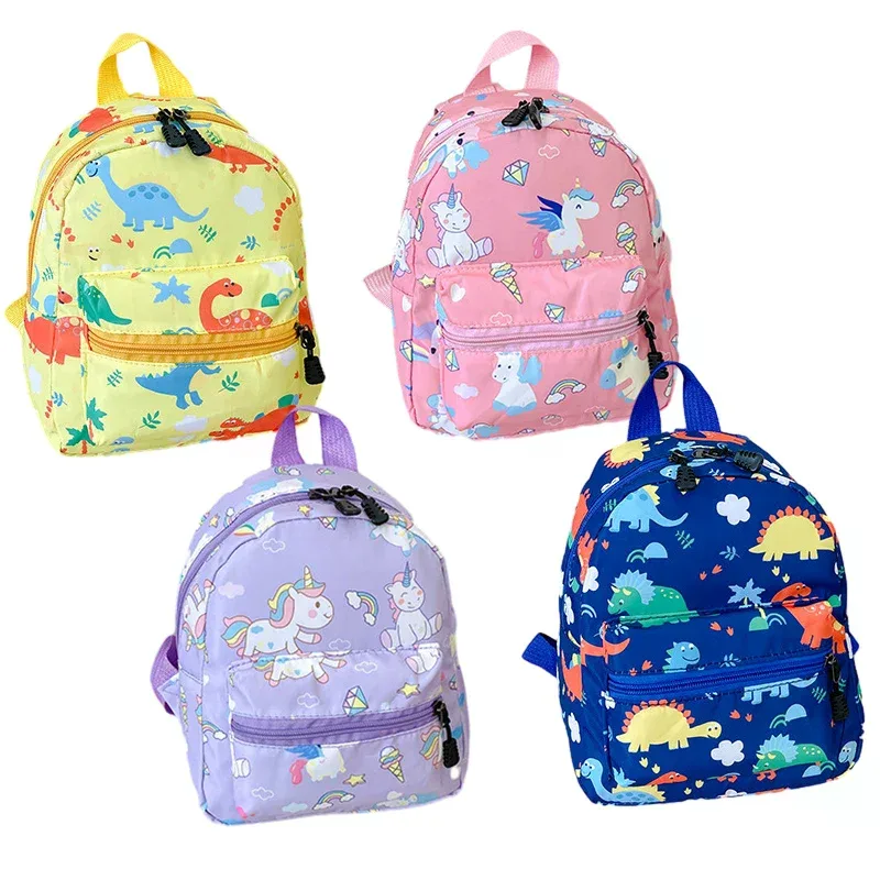 sacs à dos dinosaures de dessin animé pour enfants, cartable mignon pour adolescents, sac d'école imperméable pour garçons et filles, sac animalier