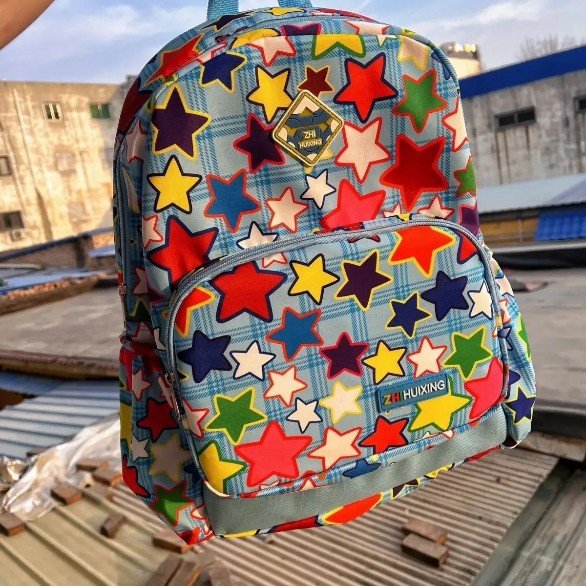 sac à dos coloré avec étoiles de dessin animé pour fille, cartable mignon, japonais, coréen, kawaii, rentrée sв, voyage, étudiant
