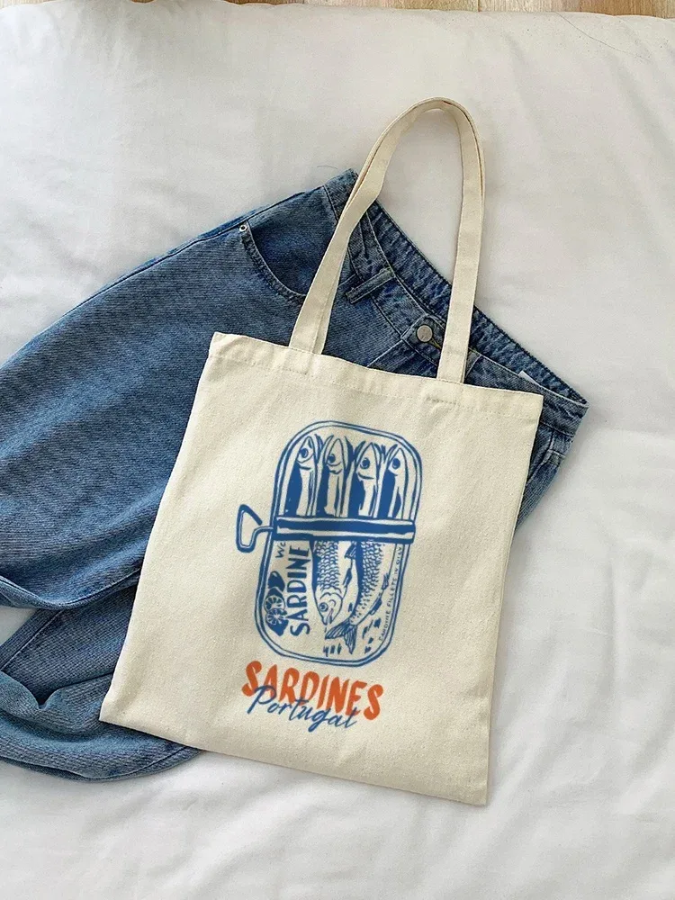 sac fourre-tout en toile chic vintage, 1 pièce, tissu léger et durable pour le travail, l'école, le shopping, sac de transport quotidien, cadeaux