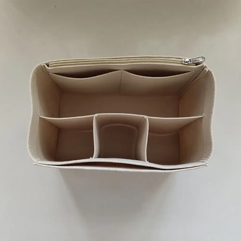 neverfull simple feutre sac à main insérer sac support portable sac à main doublure multi-poches stockage organization sac organisateur
