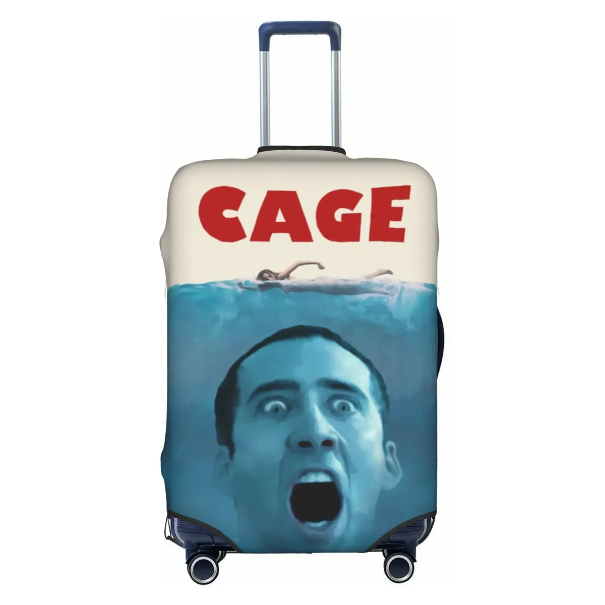housse de protection élastique pour bagages n-nicolas c-cage, housse de protection pour valise de voyage, convient aux valises de 18 à 32 pouces
