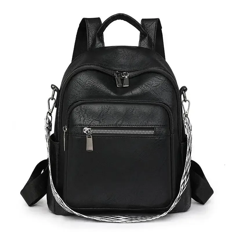 mode femmes sac grande capacité décontracté banlieue voyage sac à main en vente plus récent style britannique sac à dos femmes pu léger