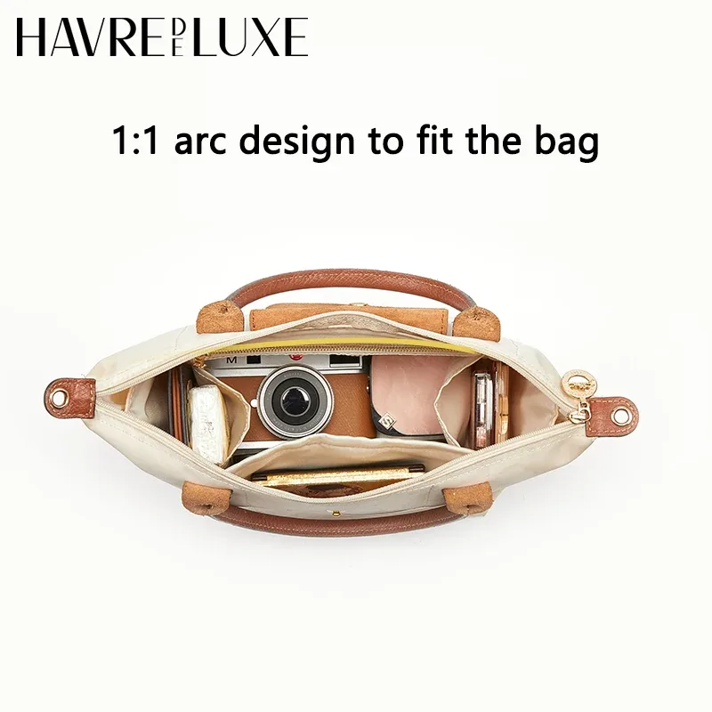 insert organisateur de sac pour sac longchamp, matériau en nylon, support de sac super résistant, accessoires de sac à main