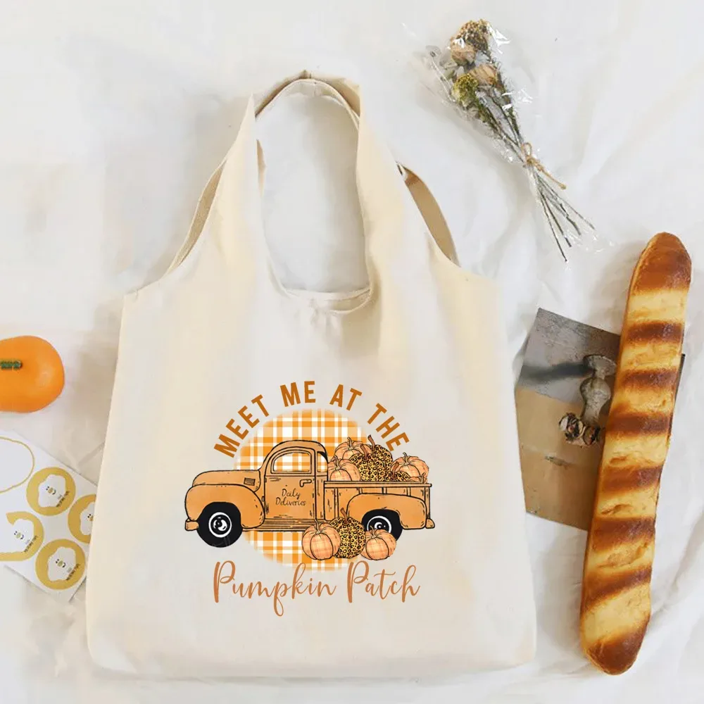 sac à bandoulière imprimé pumpkin spice & jesus christ, automne, thanksgiving, halloween, sacs en toile, sac à main fourre-tout festif, cadeau pour elle