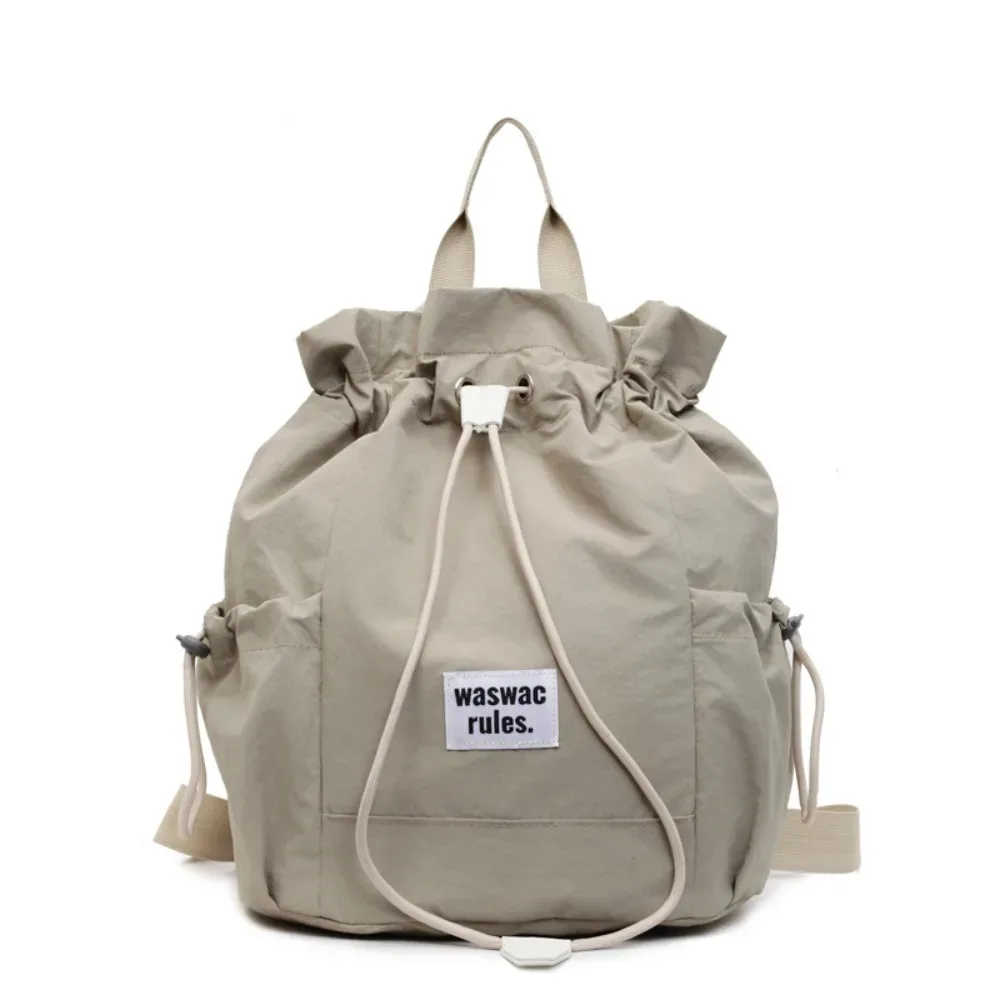sac à dos de sport de grande capacité pour le rangement des raquettes, sac à bandoulière léger de couleur unie pour le fitness, style coréen pour le badminton