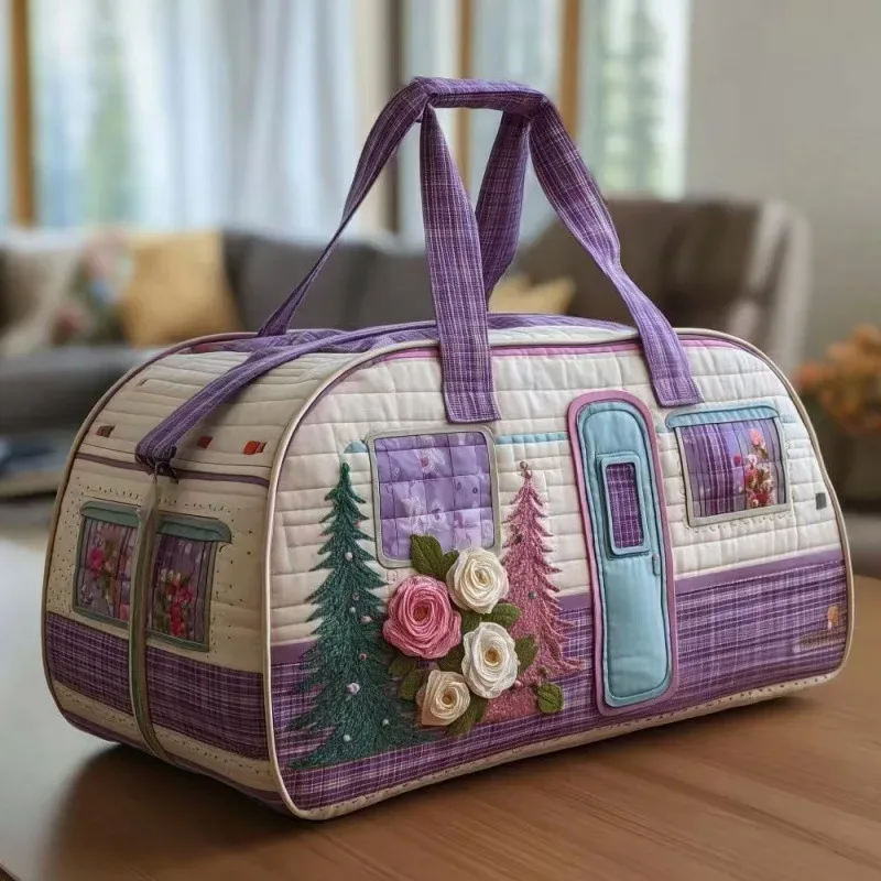 30 styles de sacs de voyage matelassés grande capacité, sacs fourre-tout matelassés 3d, sacs à main pour courts trajets