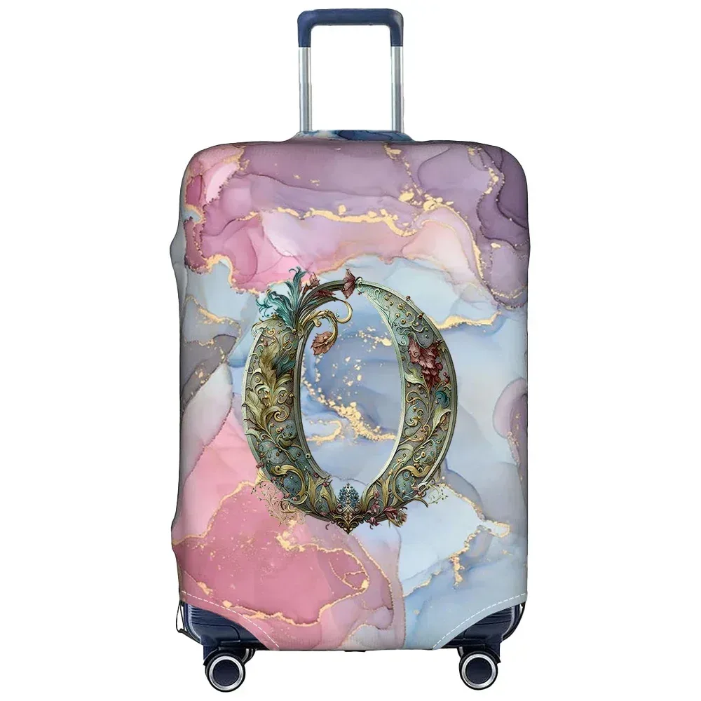 housse de protection élastique épaisse pour valise de voyage, pour valises de 18 à 28 pouces, série graphic lette