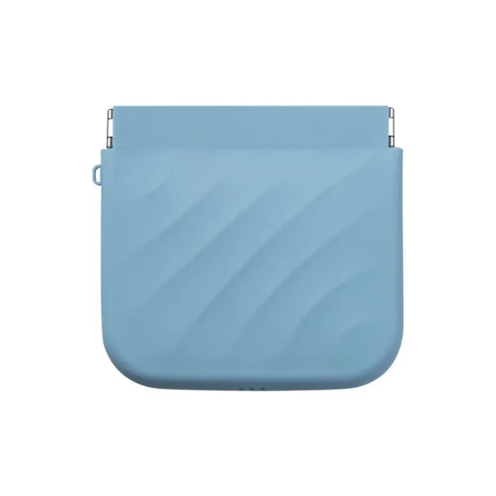 mini sac cosmétique en silicone, sac de rangement pour accessoires de voyage, sac de rangement pour rouge à lèvres, sac à fermeture automatique pour écouteurs, sac à monnaie de voyage