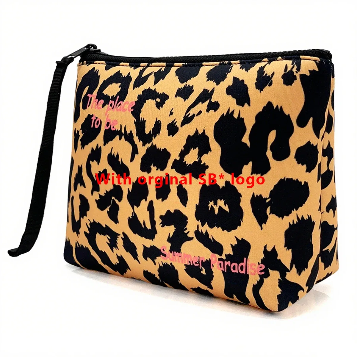 pochette de voyage en néoprène, trousse de toilette, sacs de maquillage en néoprène à la mode pour femmes, sacs à cosmétiques de grande capacité