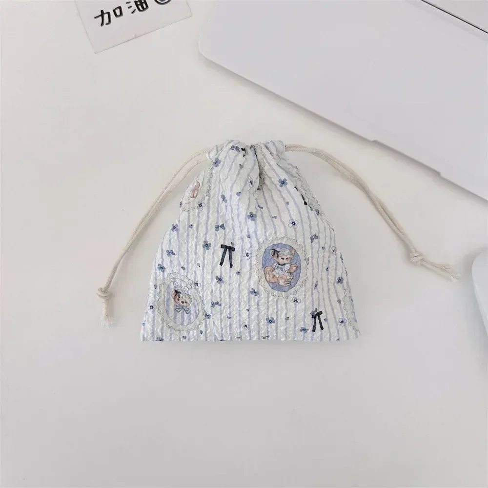 sac à cosmétiques de proximité de dessin animé mignon pour femmes, trousse de maquillage, grande capacité, porte-monnaie, poudres à monnaie, trousses de toilette portables