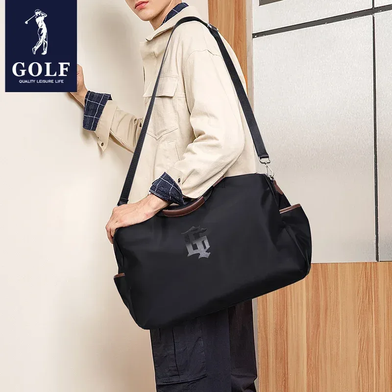 sac de voyage en nylon pour hommes, sacs de week-end, fourre-tout d'entraîneur, bagages à main de grande taille, sacs à bandoulière, valise de voyage de grande capacité