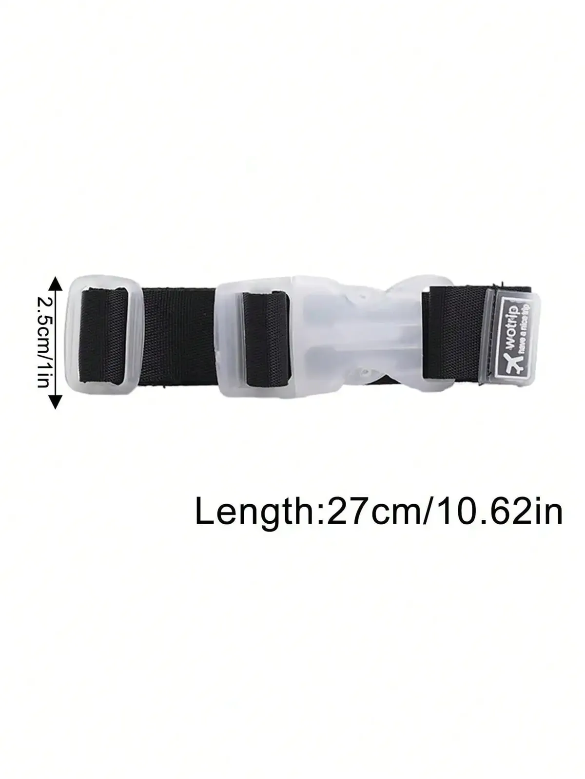 lot de 10 connecteurs de sangles de bagages en nylon à dégagement rapide, ceintures de sécurité réglables pour valises, pour voyages, activités de plein air et décoration intérieure